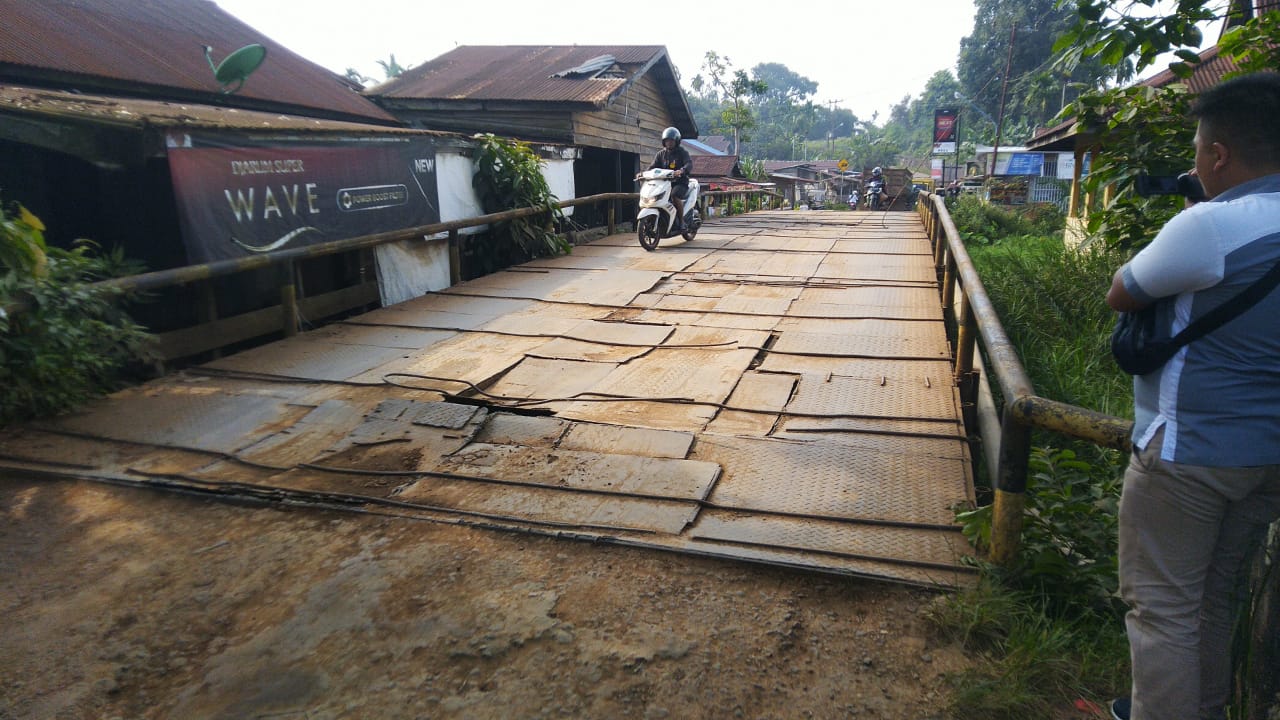 Sudah Sering Diperbaiki, Jembatan Sungai Rano Perlu Perhatian Serius