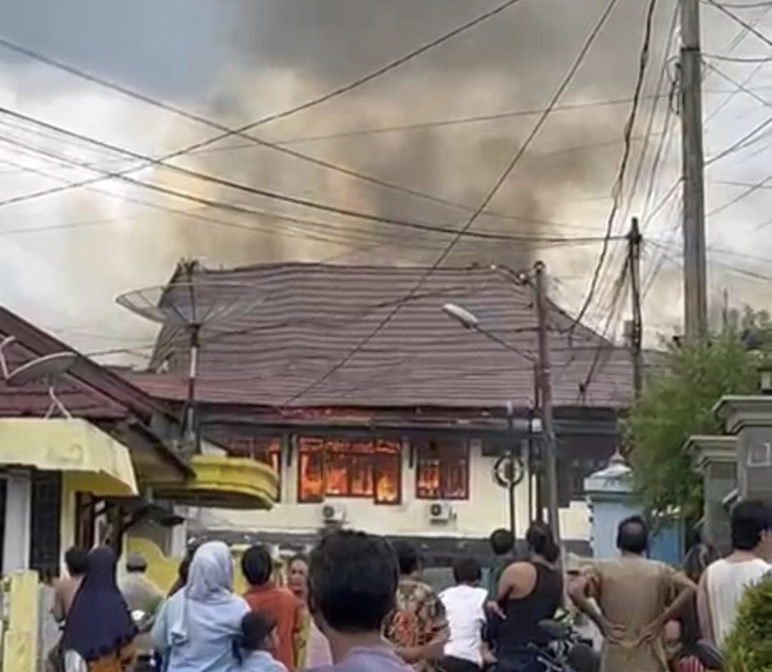 Nah! Ada Kebakaran di Kantor Dinas Pertanian Tanaman Pangan Provinsi Jambi
