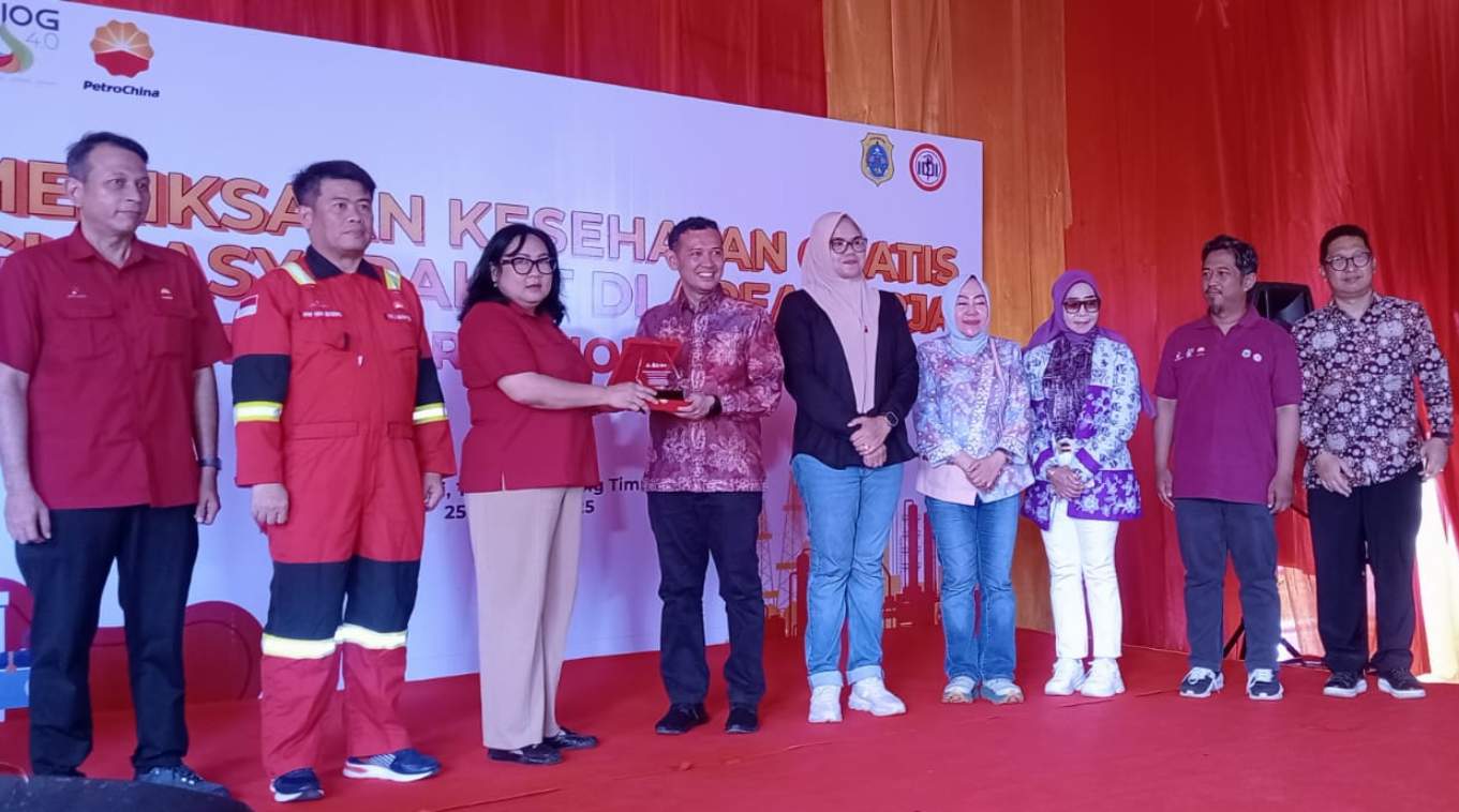 Rayakan HUT ke-26 Tanjabtim, SKK Migas PetroChina Berikan Layanan Kesehatan Gratis Kepada Masyarakat