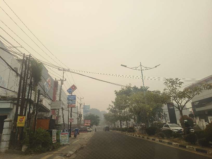 AQI Jambi 354 Pukul 08.00 WIB, Udara Masuk Kategori Berbahaya