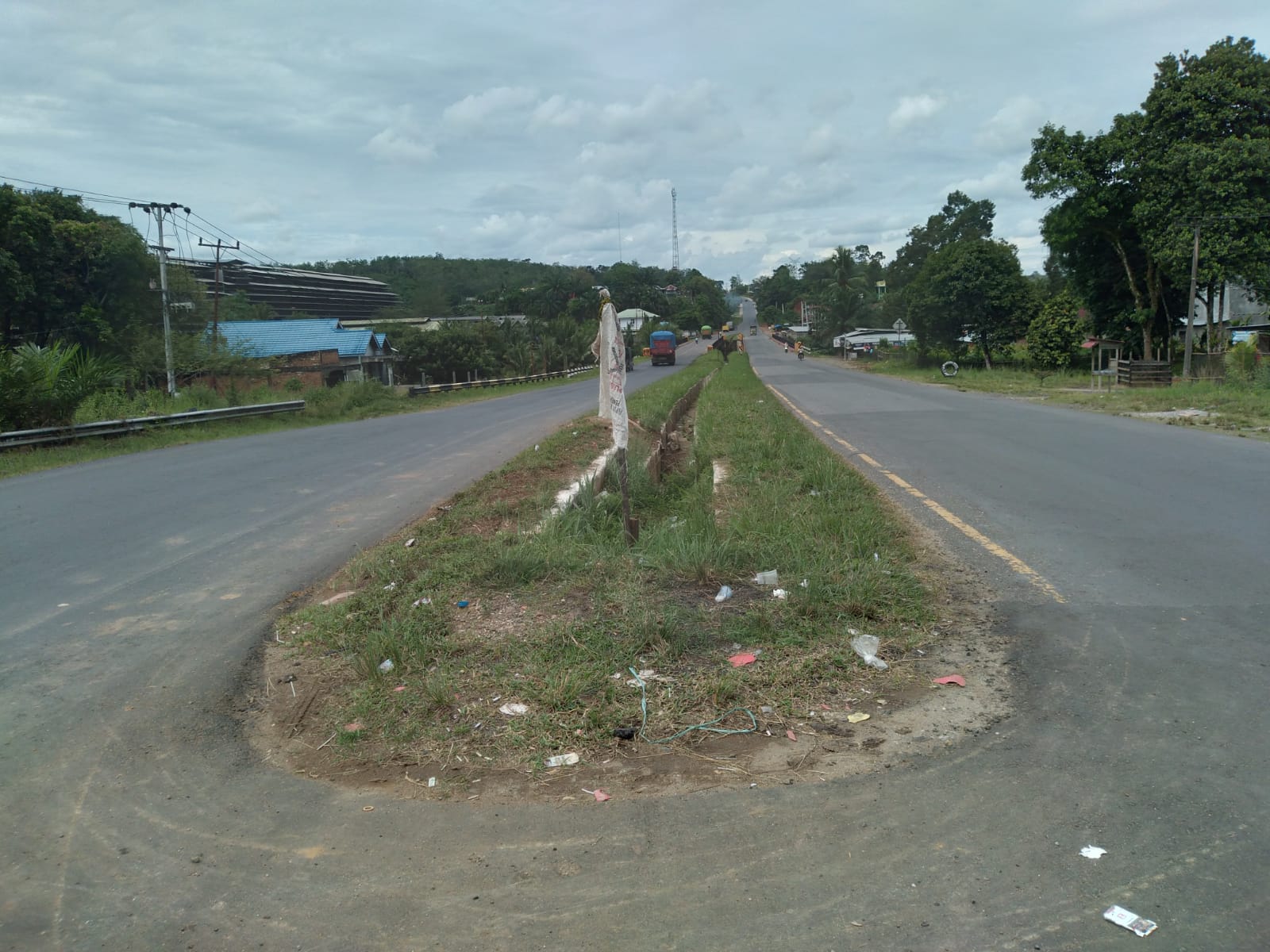 Duh! Jalan Lintas Sumatera KM 54 Tukum Sering Bikin Kecelakaan, Warga Harap Dipasang Rambu-rambu