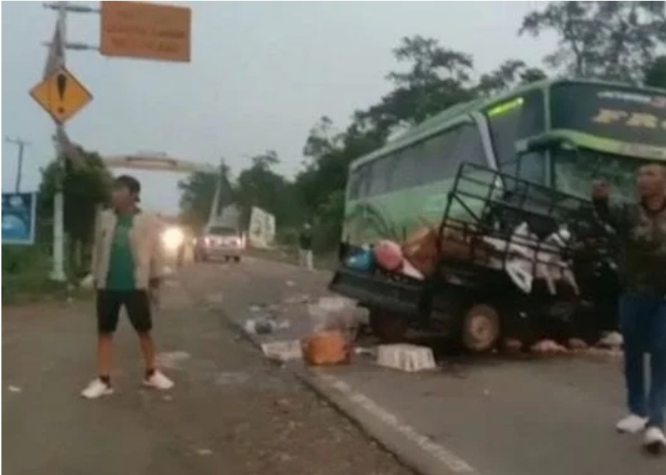 Kecelakaan Maut di Jalan Lintas Sumatera, 4 Orang Tewas