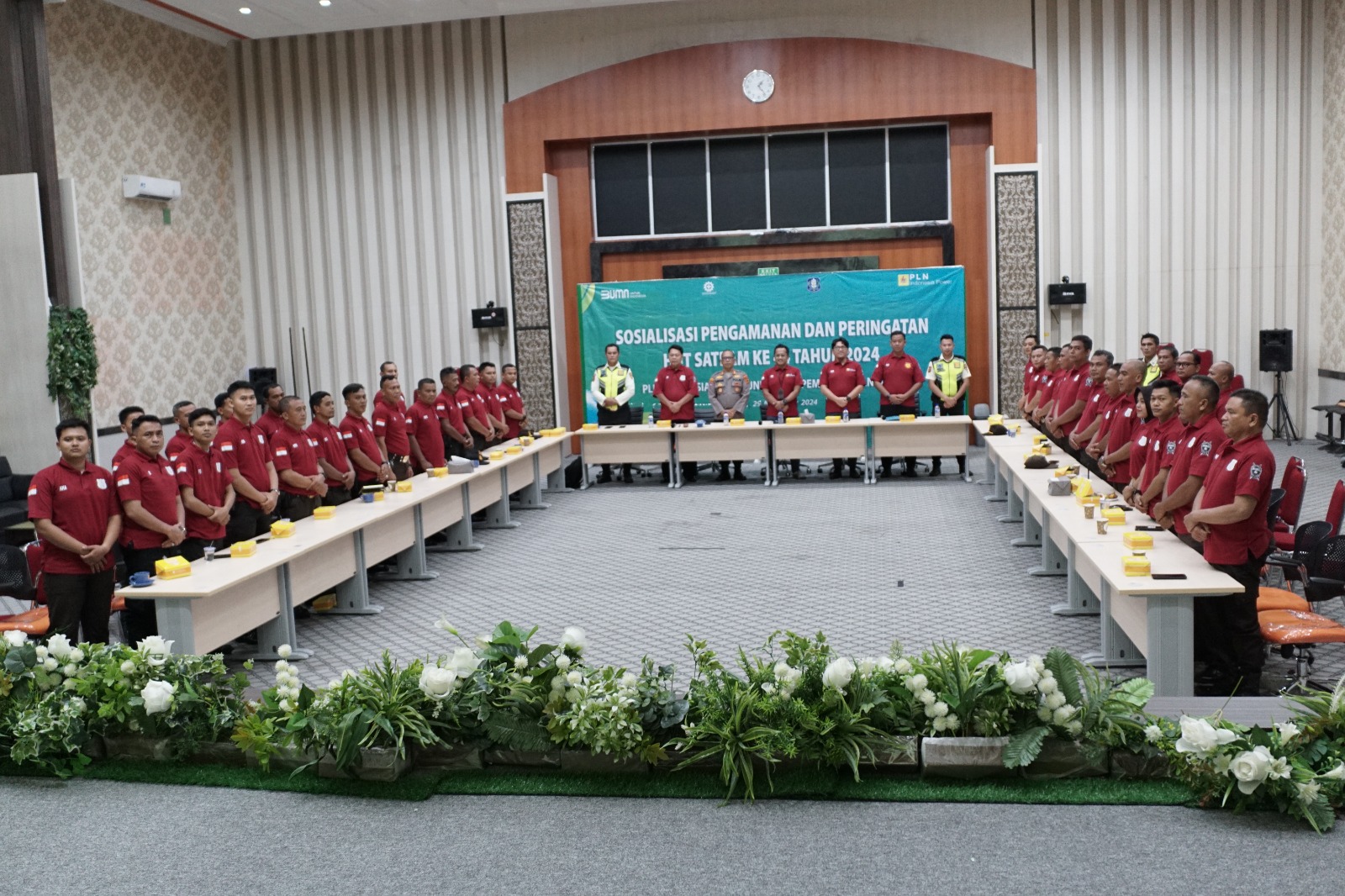 Peringati HUT SATPAM Ke-44, PLN IP UBP Jambi bekali Satuan Pengamanan