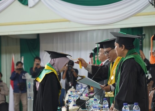 UIN STS Jambi Wisuda 1.392 Mahasiswa pada Wisuda Sarjana ke-67, Magister ke-40, dan Doktor ke-16