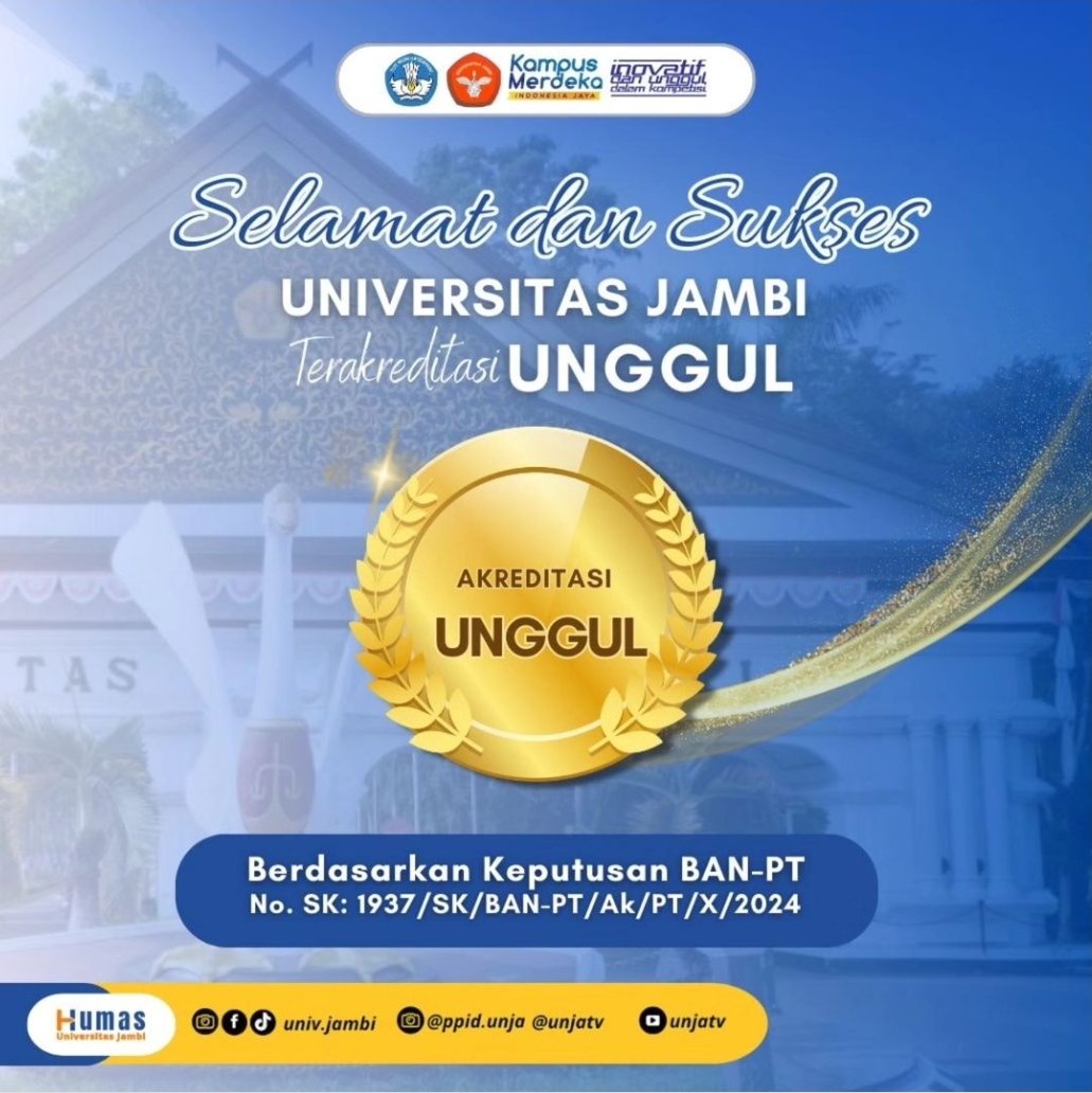 Universitas Jambi Raih Akreditasi Unggul: Prestasi dan Komitmen Menuju World Class University