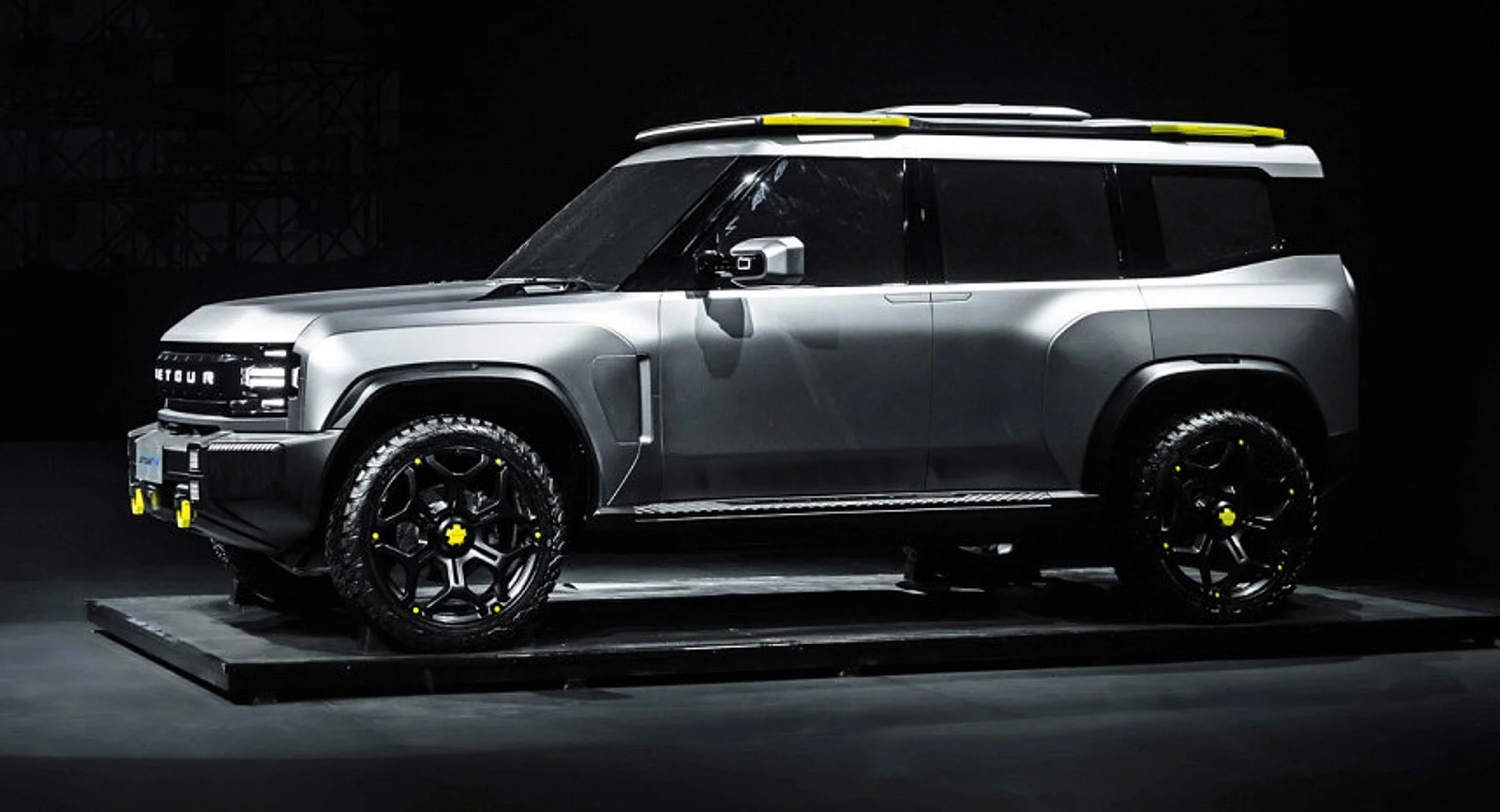 Grille Hitam, Lampu LED 6 Unit, Ban All-Terrain: Ini Tampilan GAC Yue 7 yang Bikin Melirik