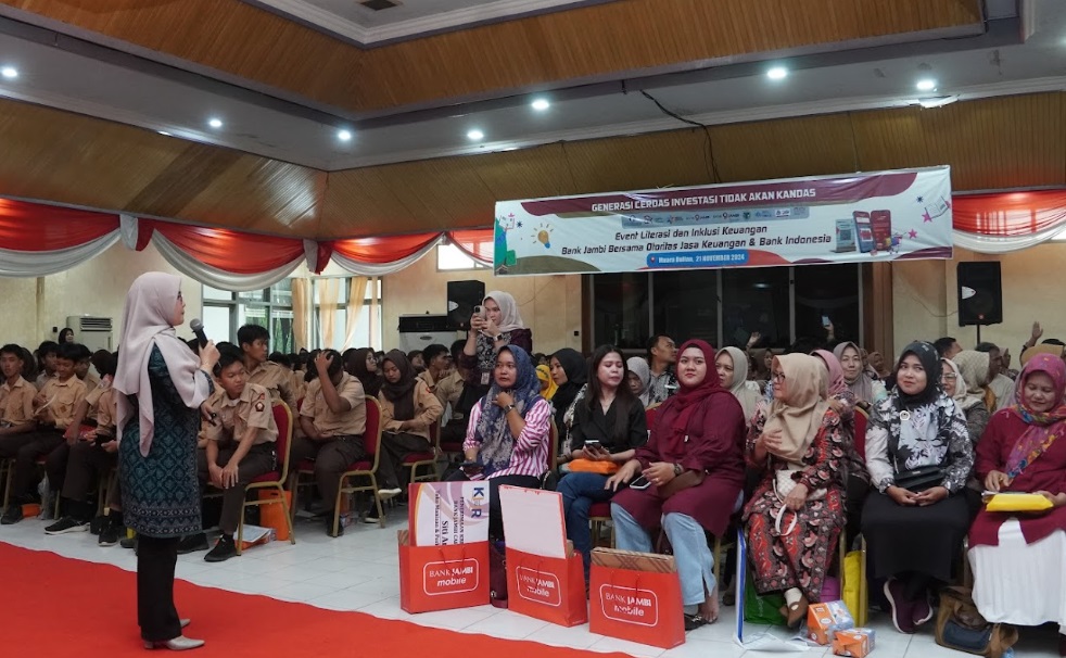 Bank Jambi Gencarkan Literasi dan Inklusi Keuangan bersama OJK dan BI