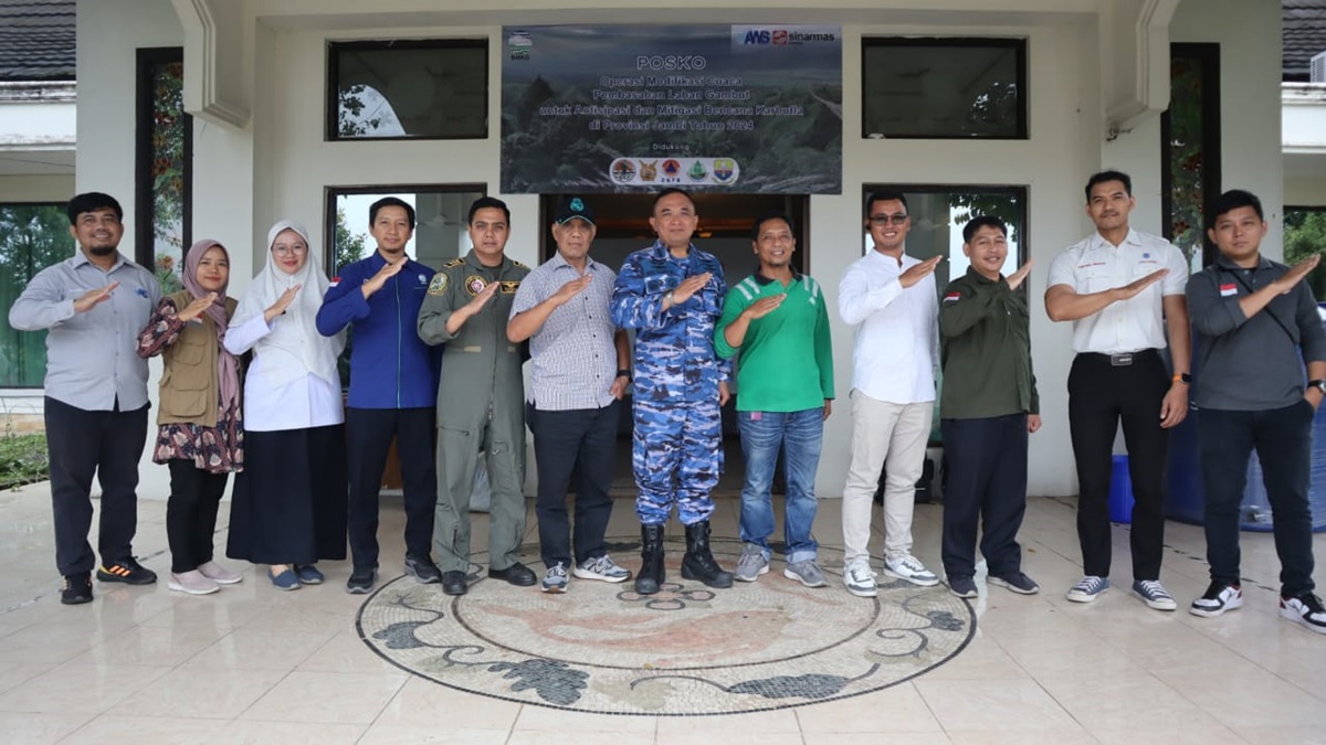 Pemerintah Cegah Karhutla di Jambi dengan Operasi Modifikasi Cuaca