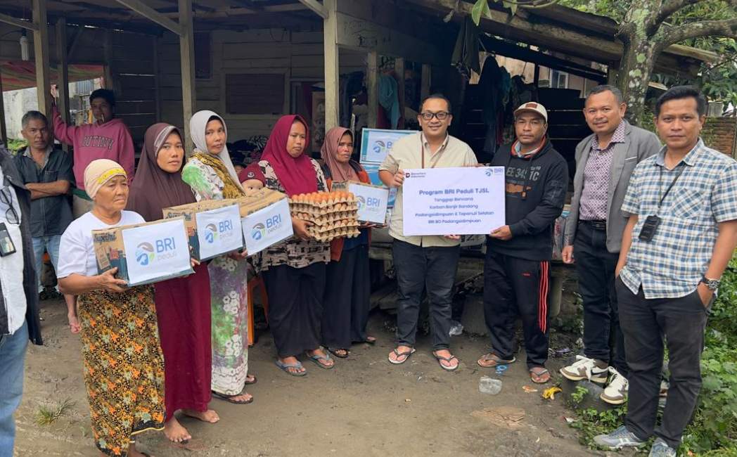 Tanggap Bencana, BRI Peduli Bergerak Cepat Salurkan Bantuan Bagi Warga Terdampak di Wilayah Sumatera 