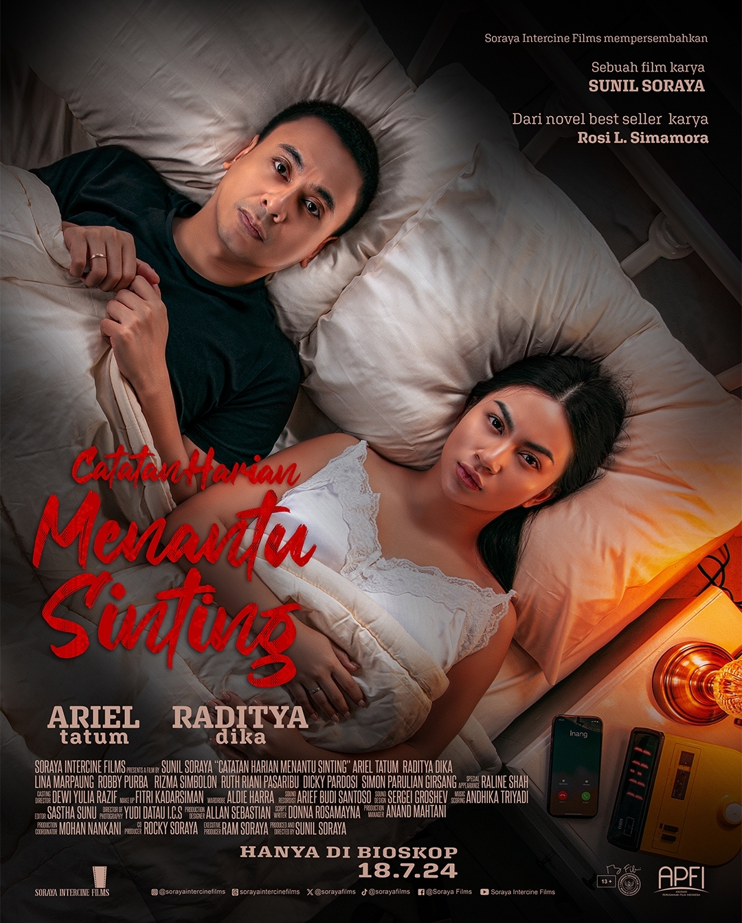 Kembalinya Ariel Tatum di Film Komedi Catatan Harian Menantu Sinting Bersama Raditya Dika