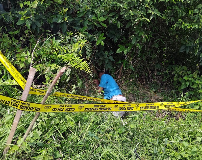 HEBOH! Mayat Pria Ditemukan di Semak Pinggir Jalan Sengeti, Identitas Misterius Bikin Warga Resah