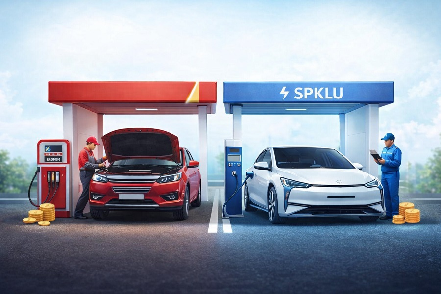 Lebih Hemat Mana? Biaya Servis Mobil Listrik vs Mobil Bensin dalam 5 Tahun Pemakaian