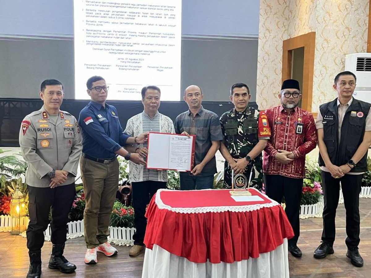 Karhutla di Jambi, Danrem 042/Gapu Target Zero Asap: Jangan Sampai Sekolah Tutup