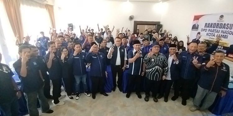 Partai NasDem Rapatkan Barisan Menangkan H Abdul Rahman dan H Andi Muhammad Guntur