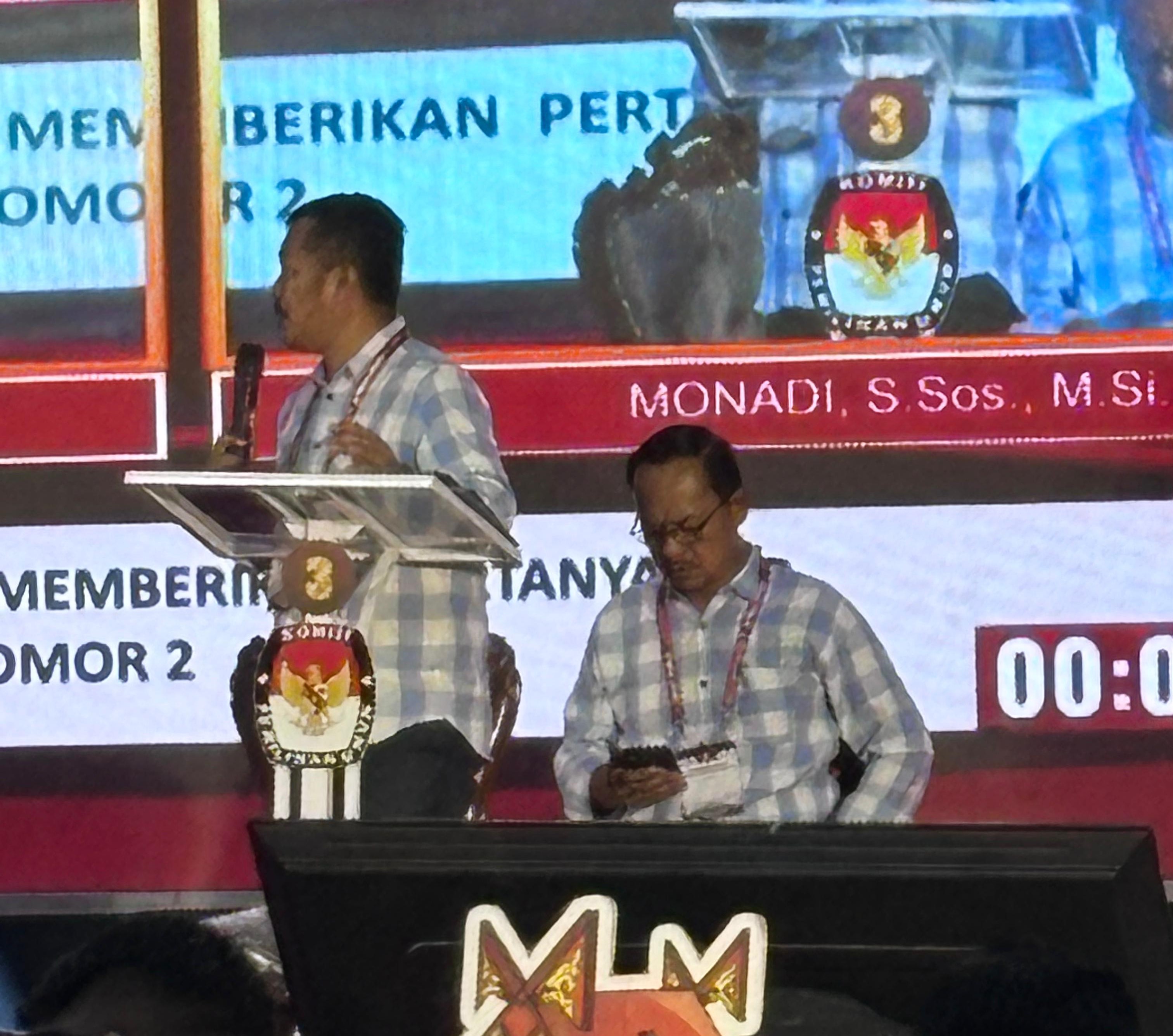 Langgar Aturan Debat,  Monadi- Murison Ditindak KPU dan Bawaslu 