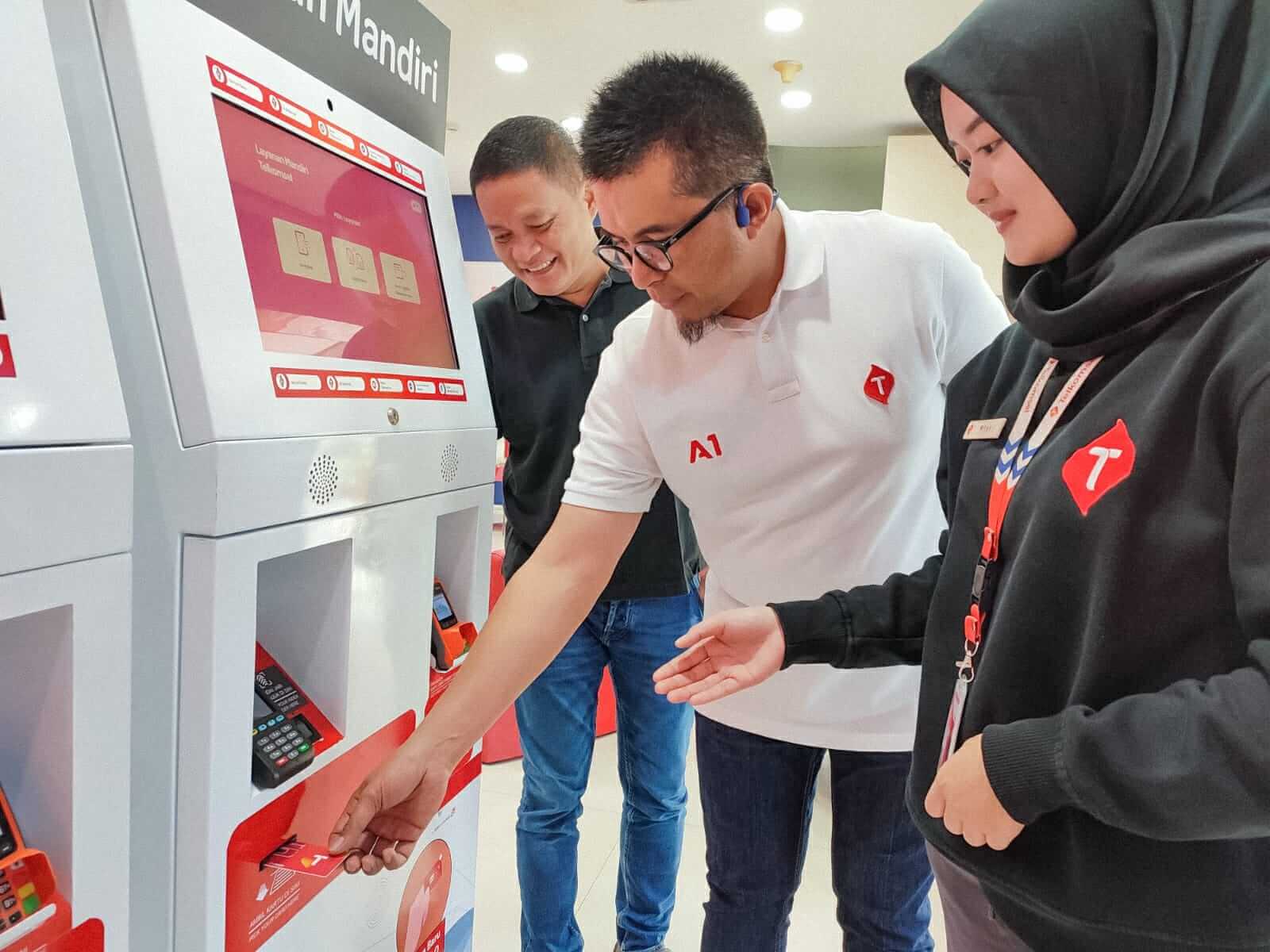 Permudah Layanan Self Service Digital, Telkomsel Siapkan Mesin ATM MyGraPARI Di Kantor Layanan