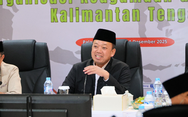 Percepat Sertipikasi Tanah Wakaf di Kalteng, Menteri Nusron: Jangan Sampai Rumah Tuhan Tidak Terurus