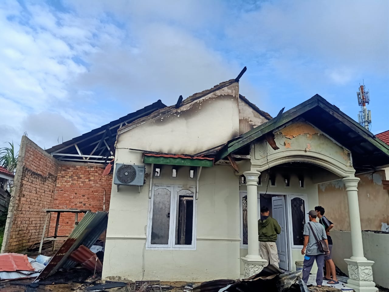 Kebakaran di Kota Jambi, Rumah Warga di Kelurahan Suka Karya Hangus