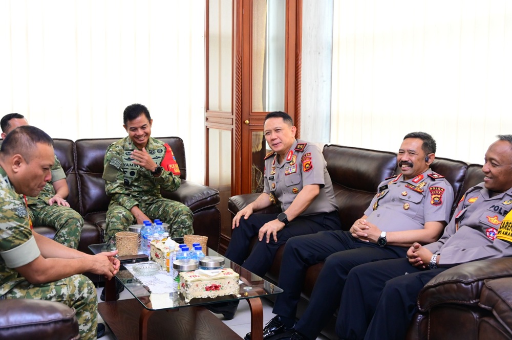  Kapolda Jambi Temui Danrem 042/Gapu, Soliditas 2 Institusi