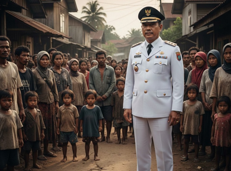 Fantastis! Baju Dinas Bupati Satu Ini Rp320 Juta, Setara 16 Rumah Warga Miskin?