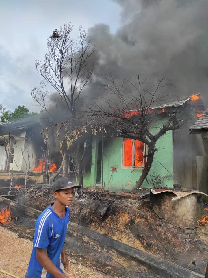 BREAKING NEWS: Kebakaran di Jaluko, 2 Bocah Tewas