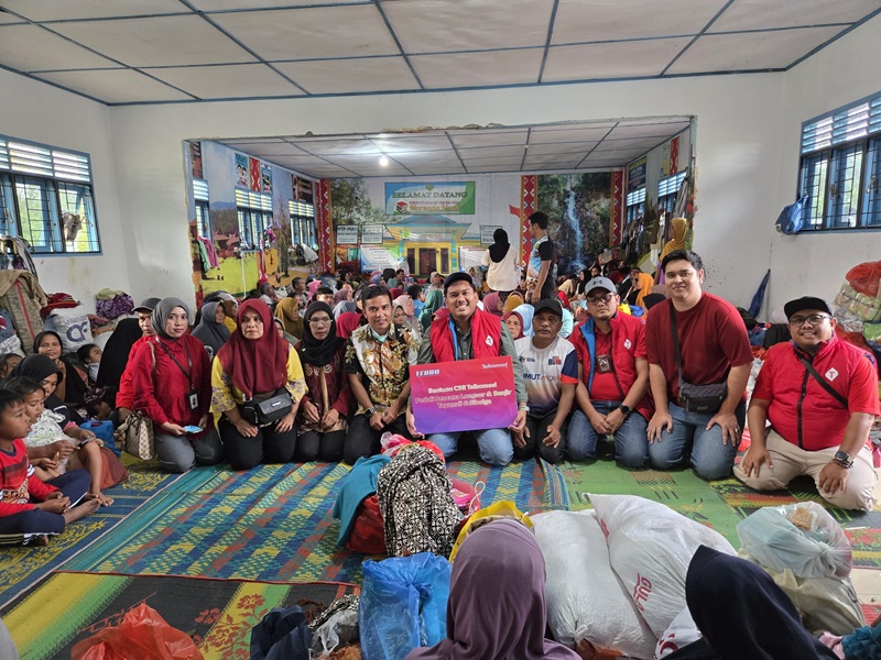 Telkomsel Salurkan Bantuan dan Percepatan Pemulihan Jaringan di Aceh, Sumatera Utara, dan Sumatera Barat