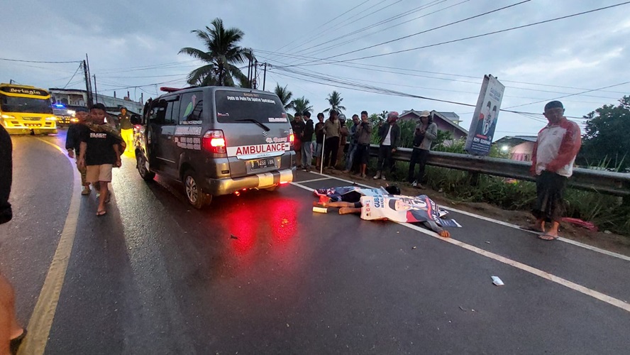 Kecelakaan di Bagan Pete, Sepasang Suami Istri Meninggal Dunia