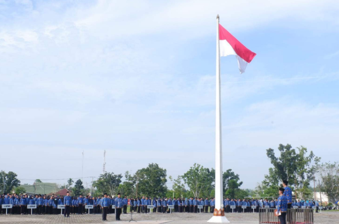 Bupati Muaro Jambi Pimpin Upacara Harkitnas ke-117, Ajak Bangkit Bersama Bangun Daerah