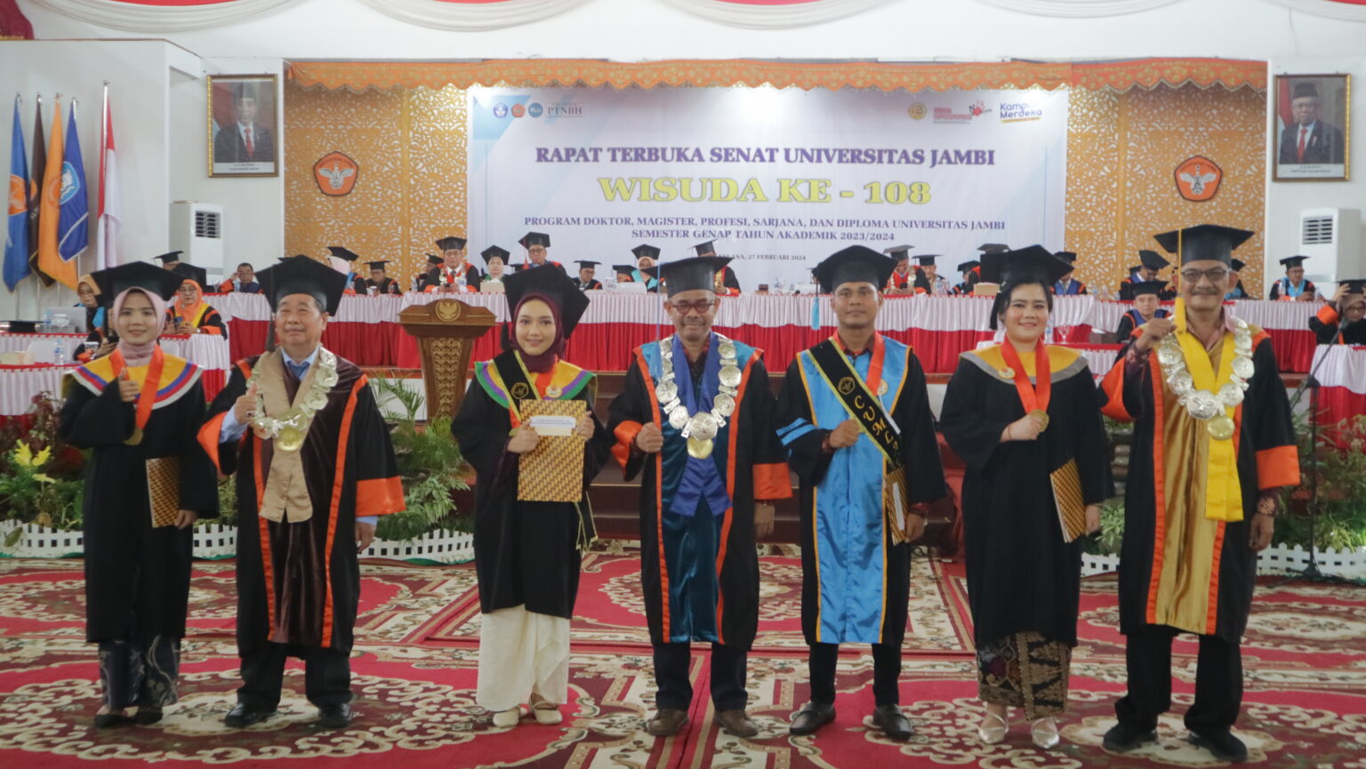 4 Wisudawan Terbaik Wisuda Ke-108 UNJA