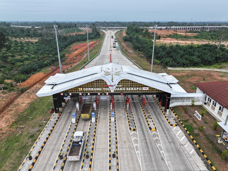 Libur Idul Adha, 5.840 Kendaraan Lintasi Jalan Tol Bayung Lencir - Tempino di JTTS