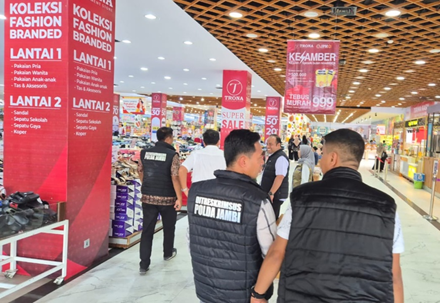 Tipidter Satreskrim Polresta Jambi Cek Harga dan Stok Beras, Ini Hasilnya