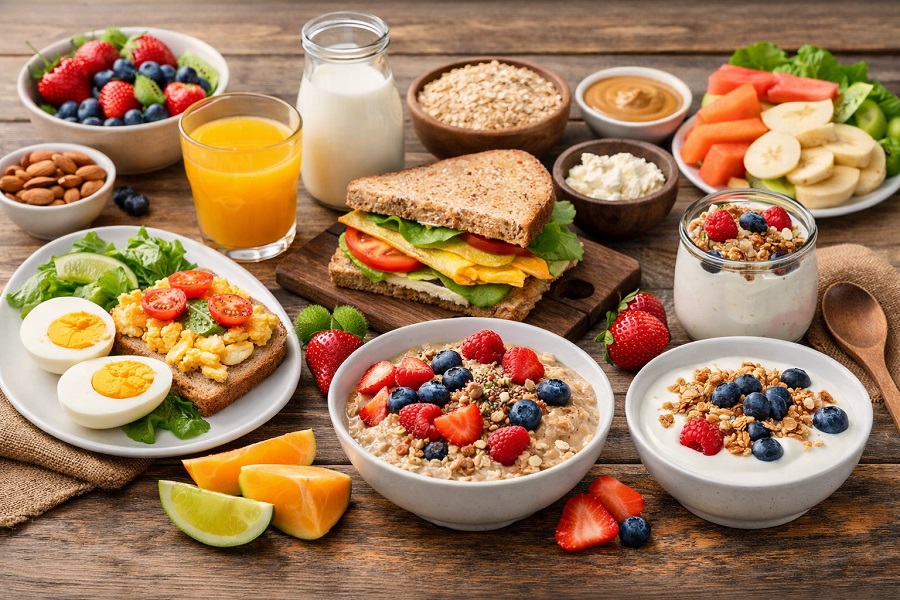 Ide Sarapan Sehat Bernutrisi: Menu Tinggi Protein dan Takaran Konsumsinya