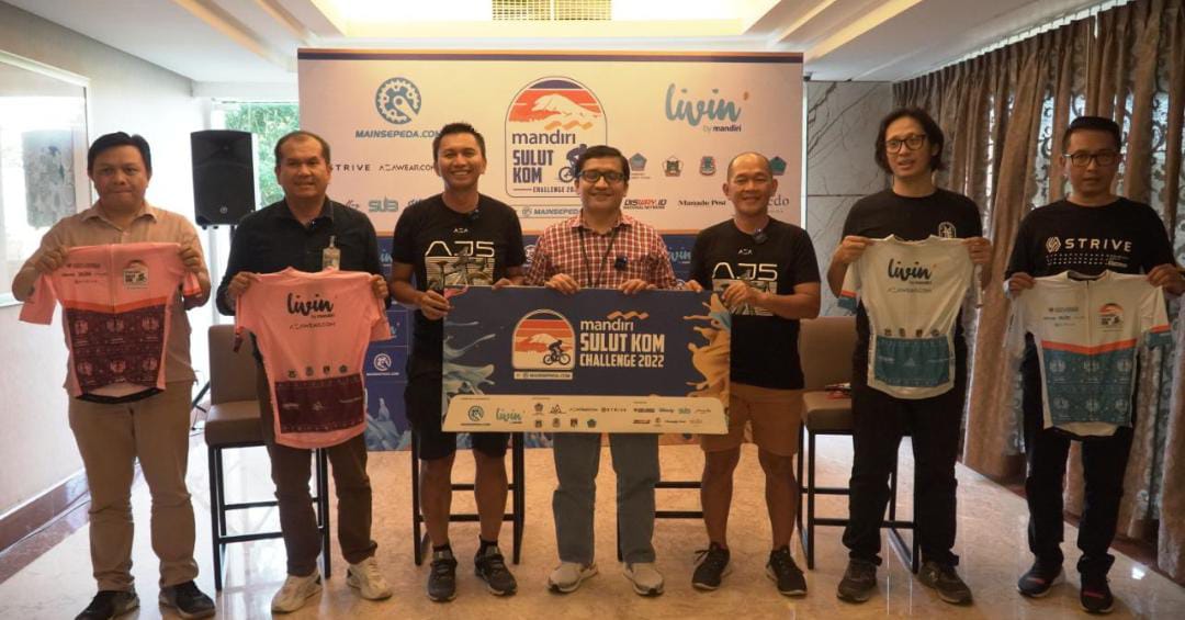 300 Cyclist Siap Taklukkan Mandiri Sulut KOM Challenge 2022  