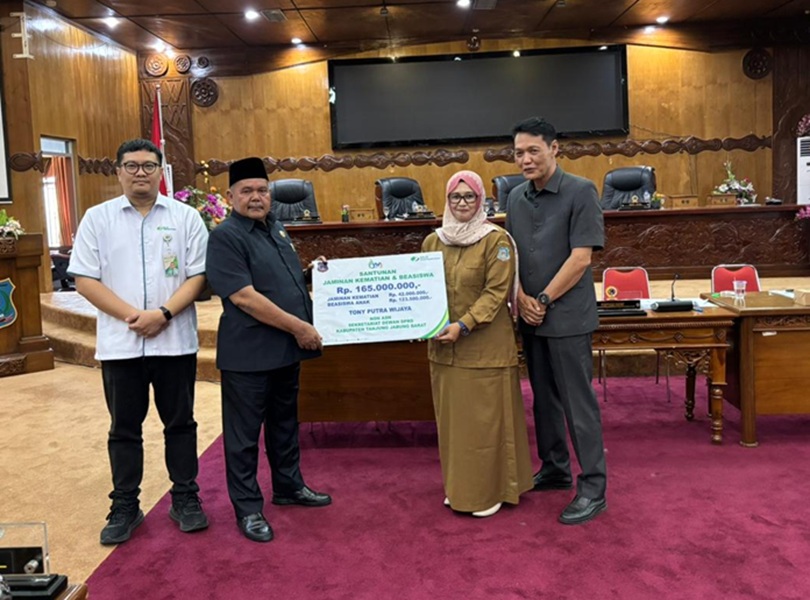 BPJS Ketenagakerjaan Perkuat Perlindungan Pekerja, DPRD Tanjab Barat Sambut Positif Sosialisasi Program