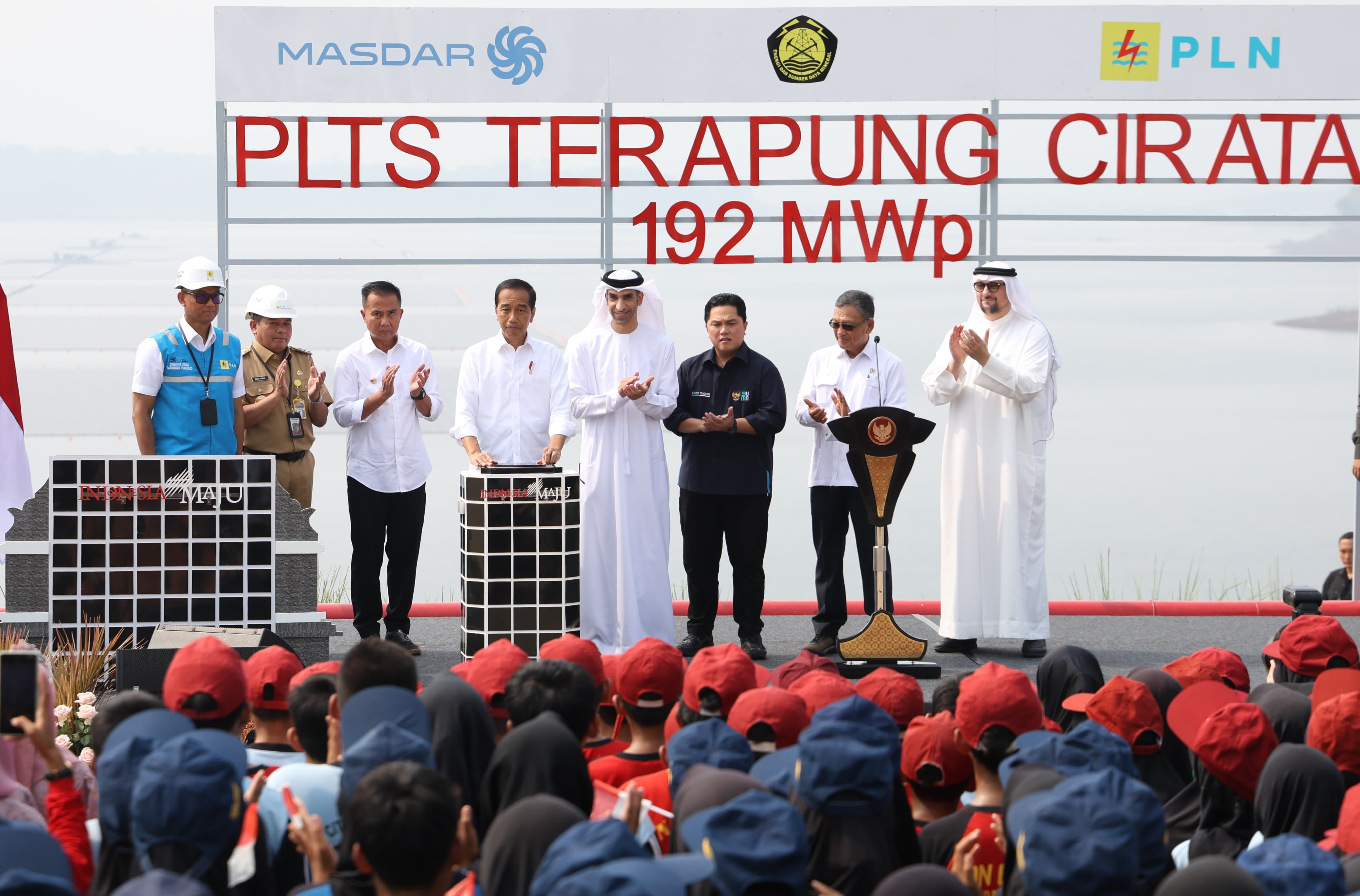 Presiden Jokowi Resmikan PLTS Terapung Cirata 192 MWp, Terbesar di Asia Tenggara