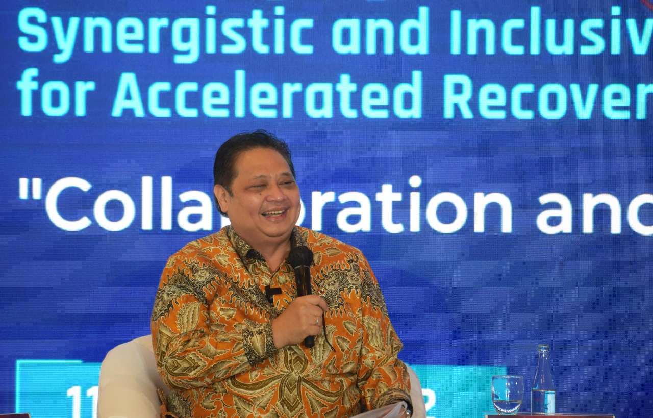 FEKDI 2022 Resmi di Buka, Menko Airlangga: Indonesia jadi Tujuan Investasi Digital di Asia