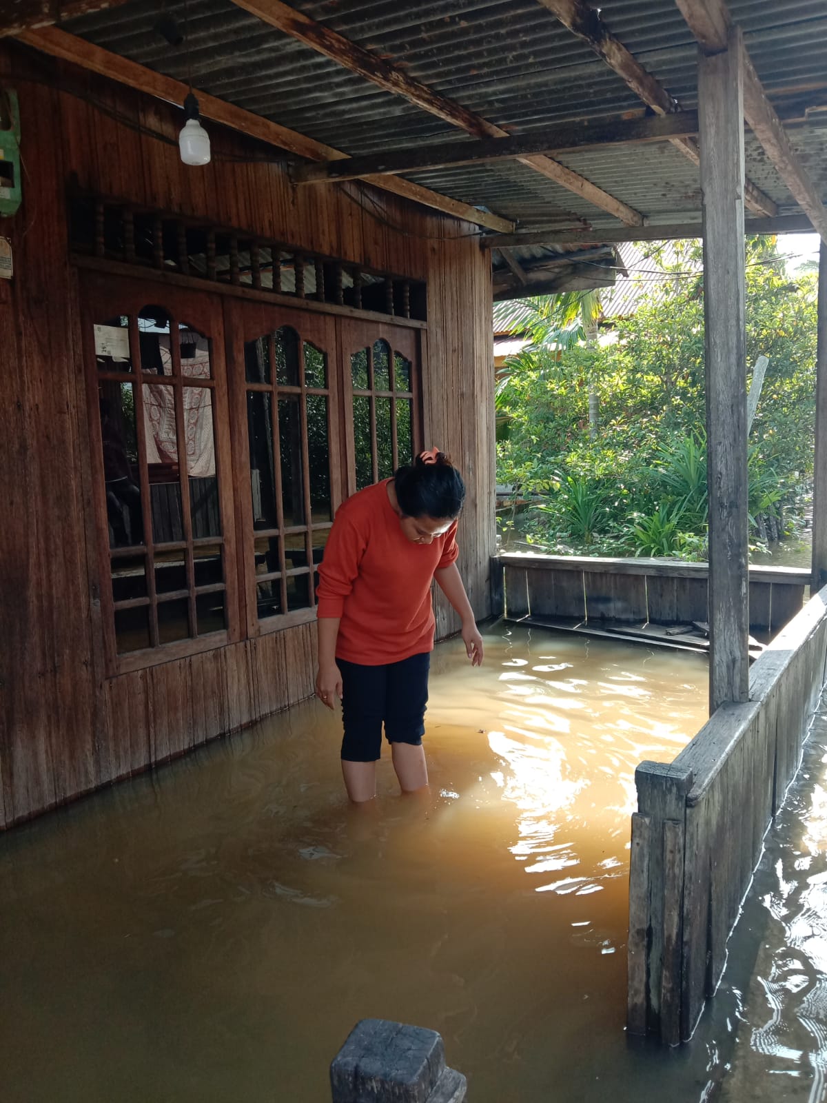 Banjir di Tanjab Timur, Sejumlah Rumah Warga Terendam 