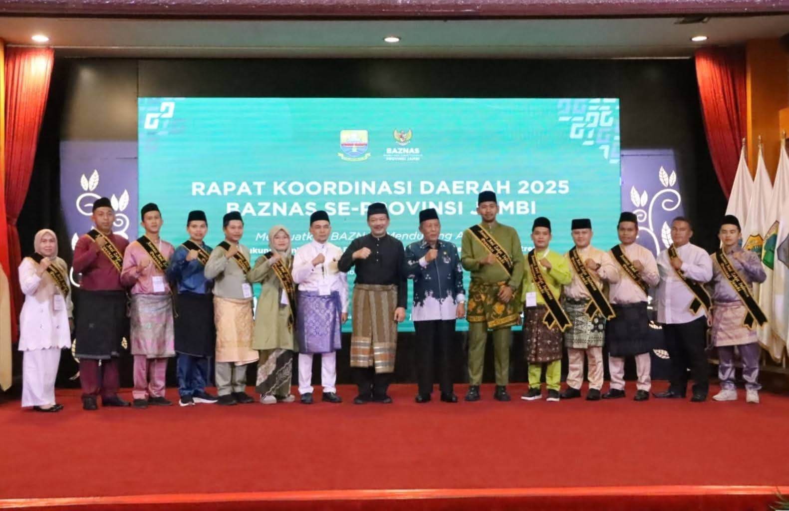 Wakil Bupati Katamso Hadiri Rakorda BAZNAS Provinsi Jambi Tahun 2025