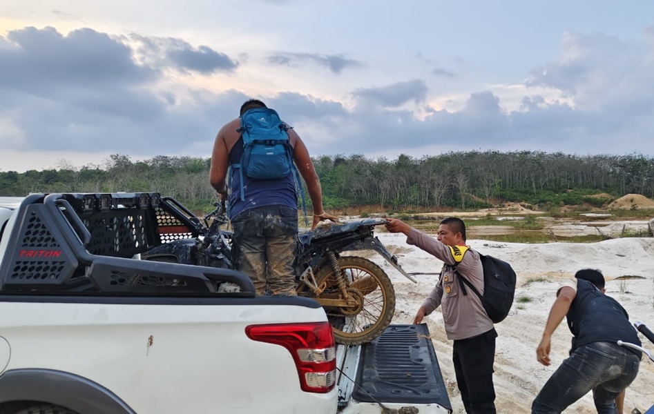 Gagal Tangkap Pelaku, Polres Bungo Obrak Abrik Kawasan PETI di Dekat Bandara Muara Bungo