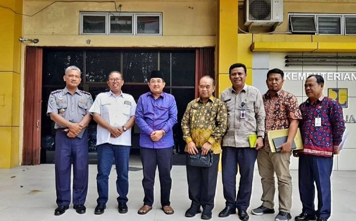 Bupati Tanjab Barat Gelar Pertemuan dengan Balai Pelaksanaan Jalan Nasional Jambi