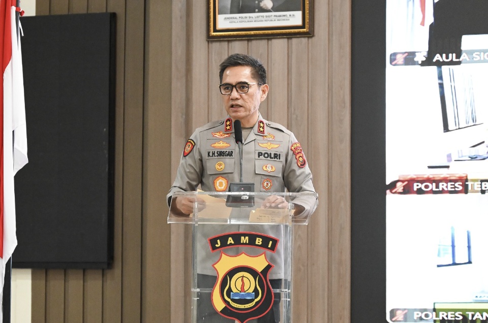 Bukan untuk Menakut-nakuti, Ini Pesan Irjen Pol Krisno H Siregar Terkait Wasrik di Polda Jambi