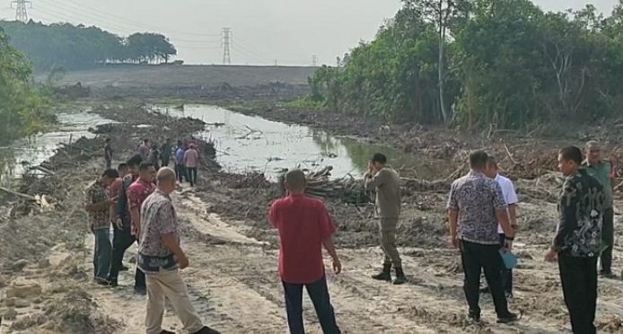 Pembangunan Stockpile Batu Bara oleh PT SAS Bahayakan Intake PDAM, Pemkot Jambi Belum Mau Beri Izin
