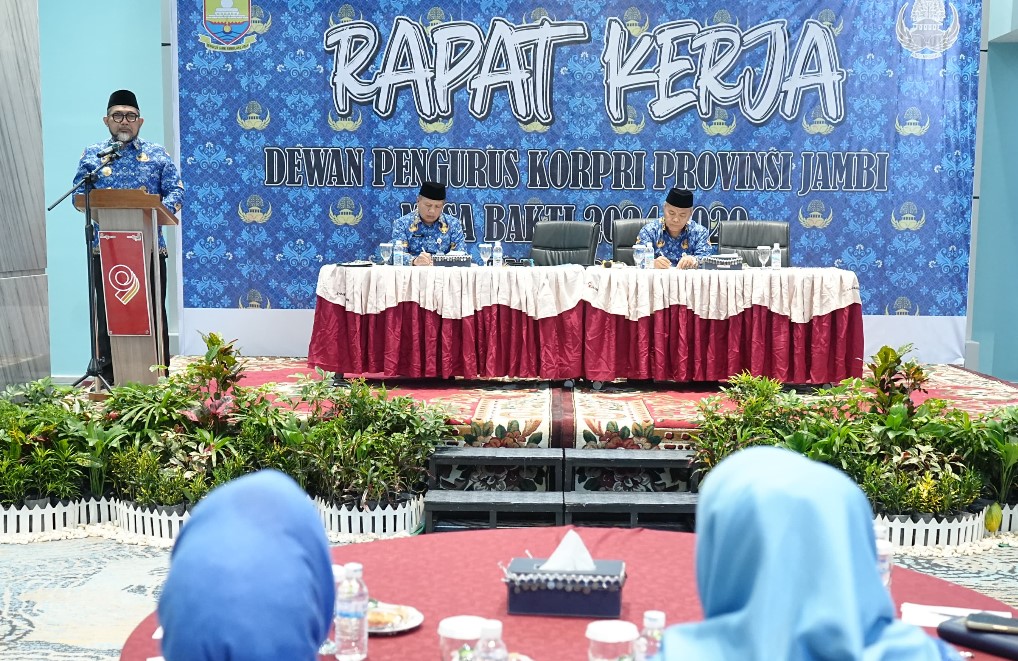 Pjs Gubernur Jambi Sudirman Tegaskan Pentingnya Peran KORPRI dalam Pembangunan Daerah