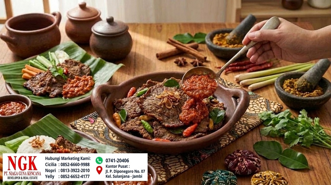 Gurih Daging Berpadu Sambal Pedas, Begini Cara Membuat Dendeng Batokok Kerinci