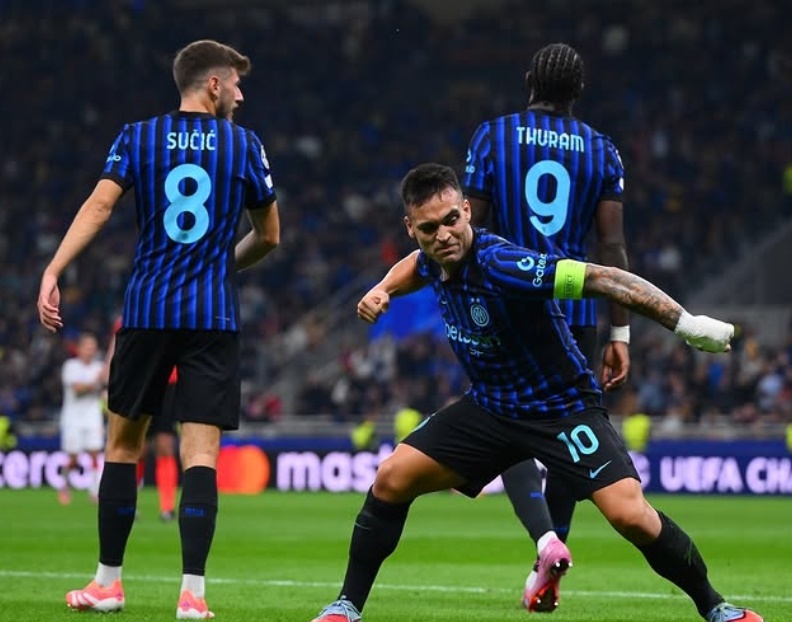 Inter Milan Sikat Slavia Praha 3-0 di Liga Champions, Lautaro Martinez Cetak Dua Gol