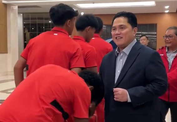 Erick Thohir Lepas Timnas U-17 ke Piala Dunia 2025, Sampaikan Pesan Khusus dari Presiden Prabowo