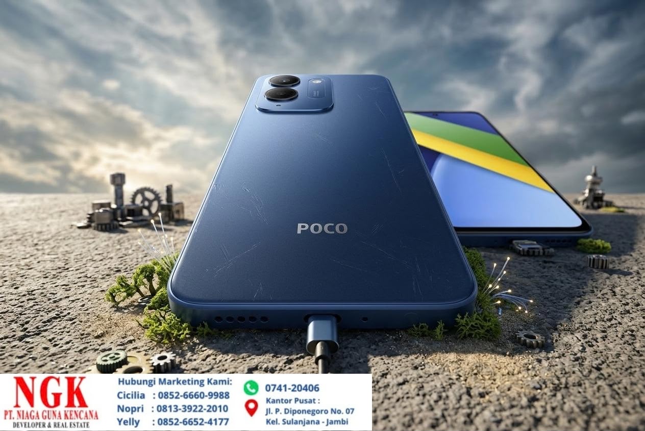 POCO C95 Pro Dirilis, Bawa Baterai 7.500mAh Dengan Layar 6,9 Inci 120Hz