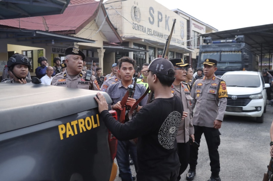 Kapolres Merangin Benarkan 8 Warga SAD Diamankan Berikut Senpi