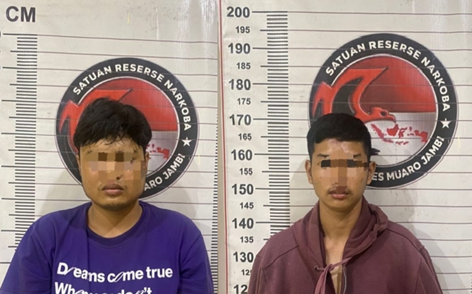 Pengedar Ganja di Sekernan Muaro Jambi Ditangkap, Ambil Narkoba dari Kota Jambi