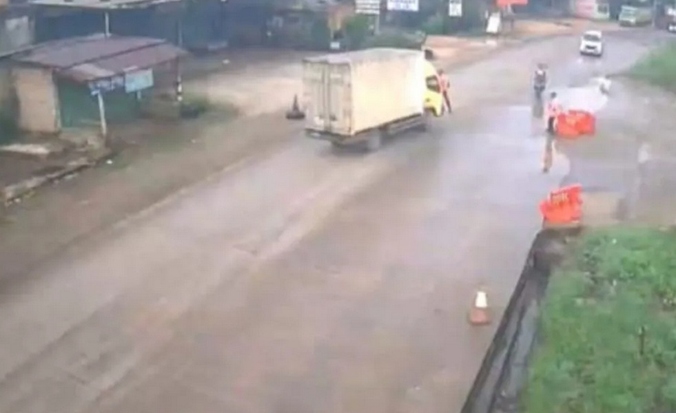 Sopir Penabrak Petugas Dishub di Timbangan Muara Tembesi Akhirnya Ditangkap Satlantas Polres Batang Hari